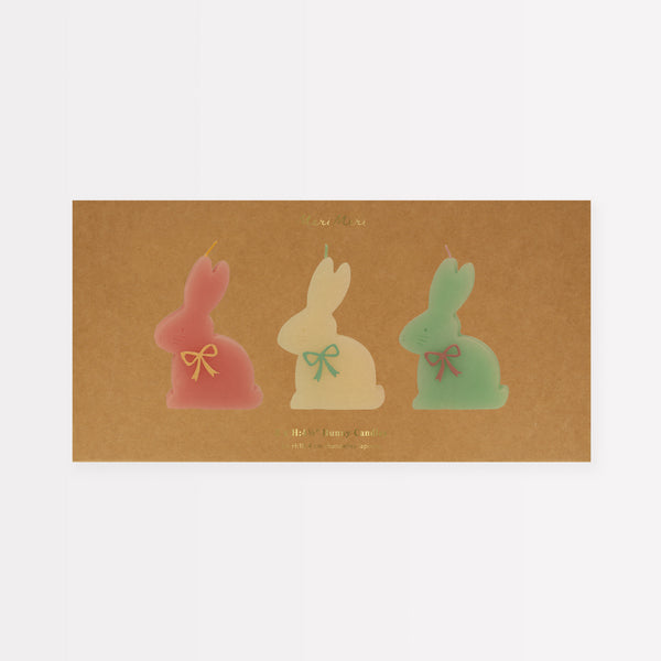 Our Easter candles, in the shape of bunnies with colored bows and wicks, are perfect for Easter cakes or as Easter decorations. Image6