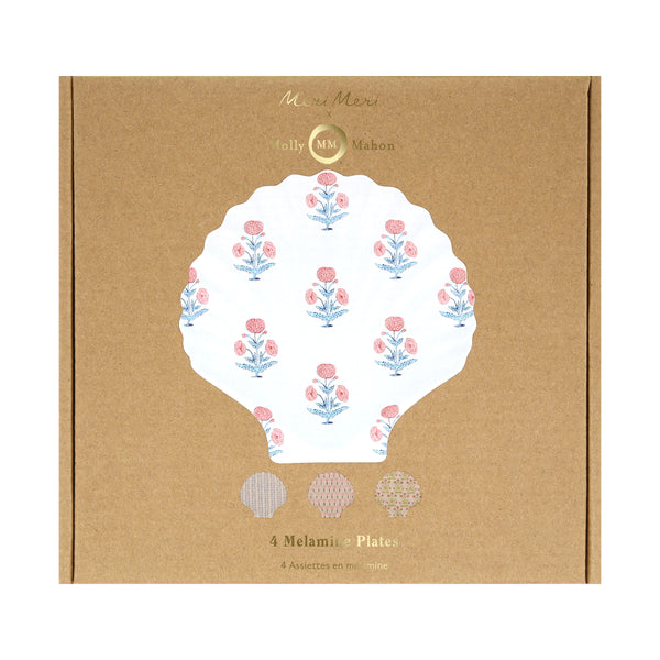 Our reusable plates are made from melamine and have 4 different Molly Mahon bohemian patterns. Image7