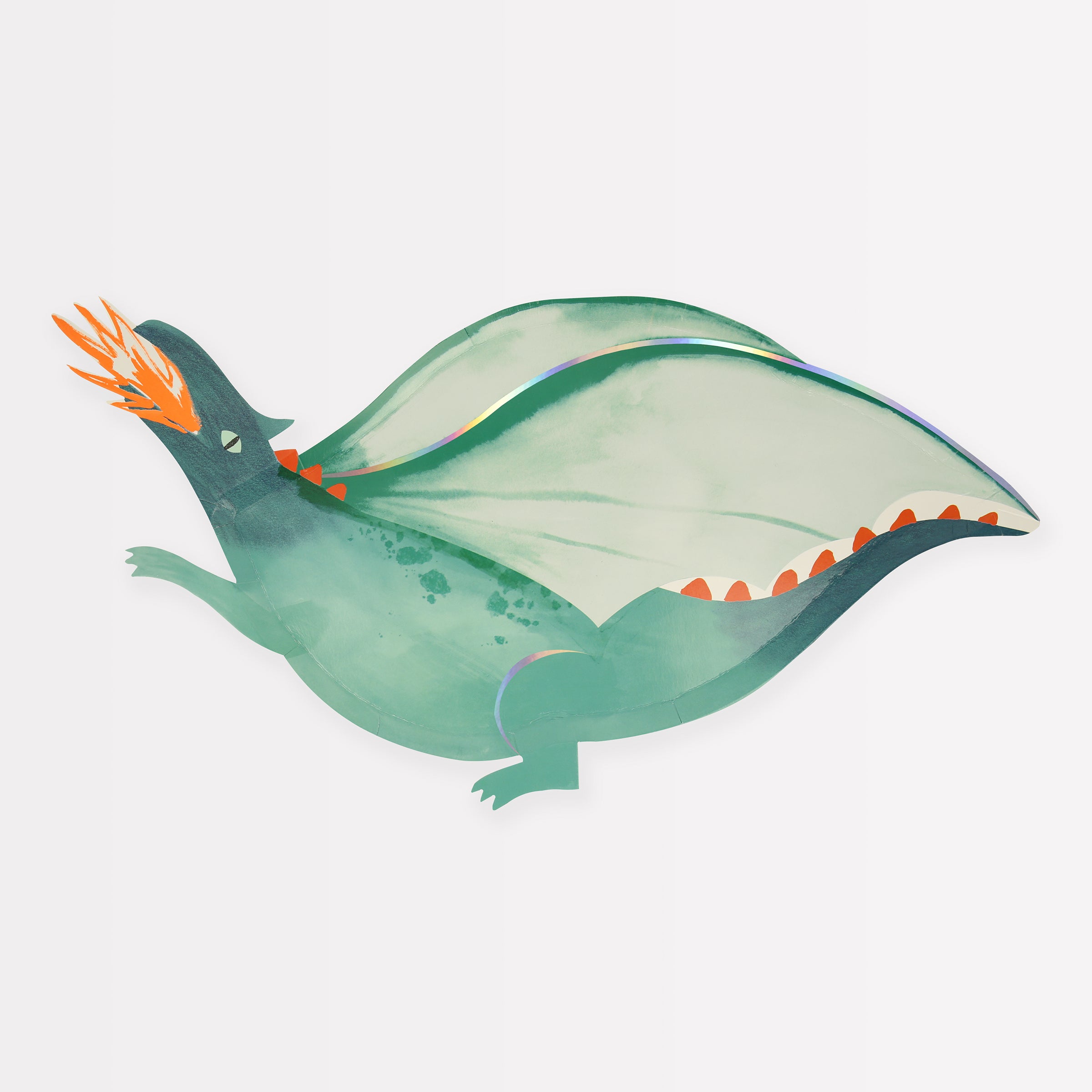 Our paper plates, in the shape of dragons, are ideal for a dragon party.
