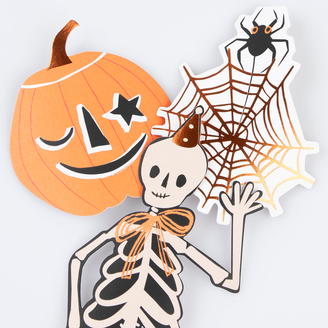 Kids love stickers, and will adore this terrific Halloween sticker set presented in a matchbox-style container.