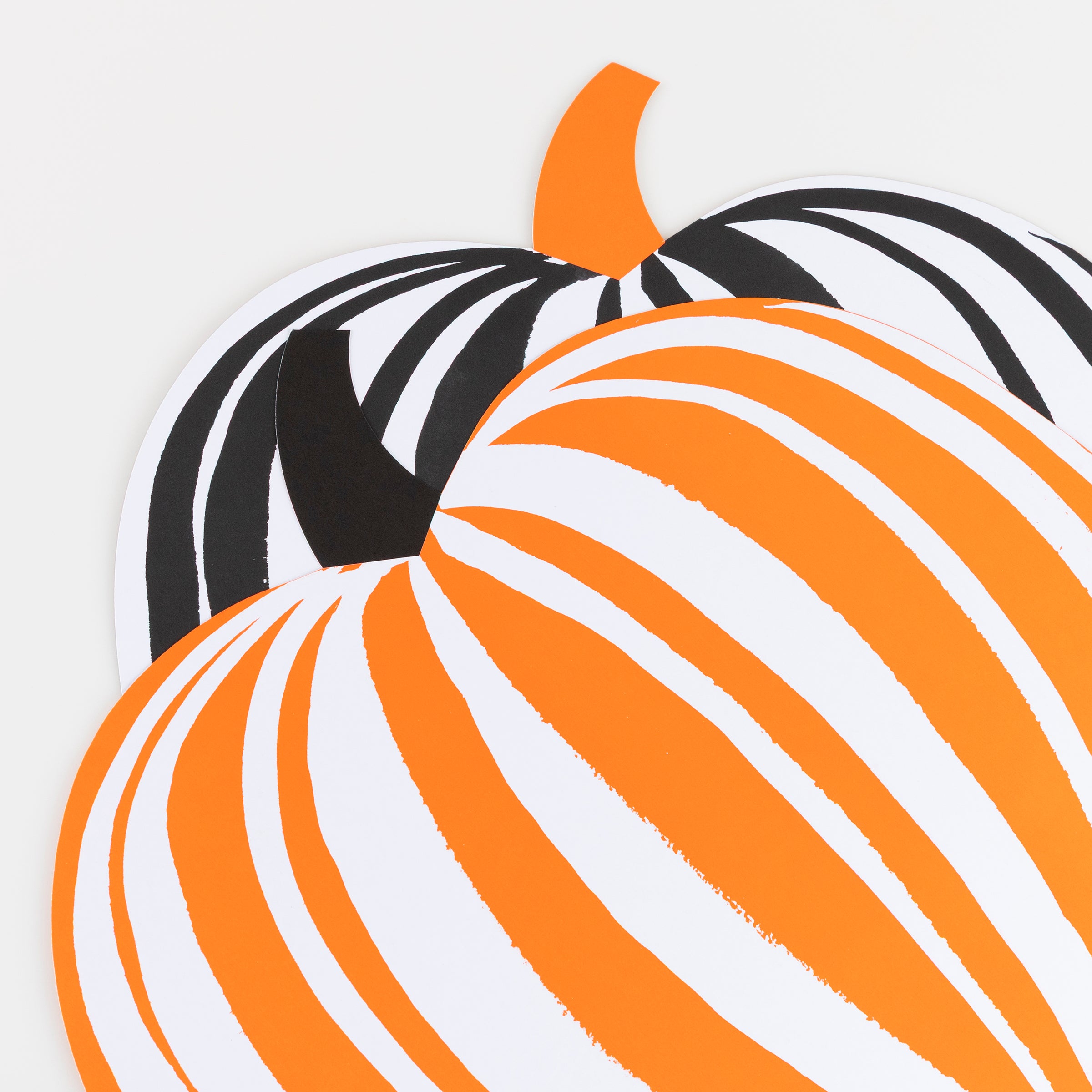 Striped Pumpkin Paper Placemats by Meri Meri - Thumbnail 4