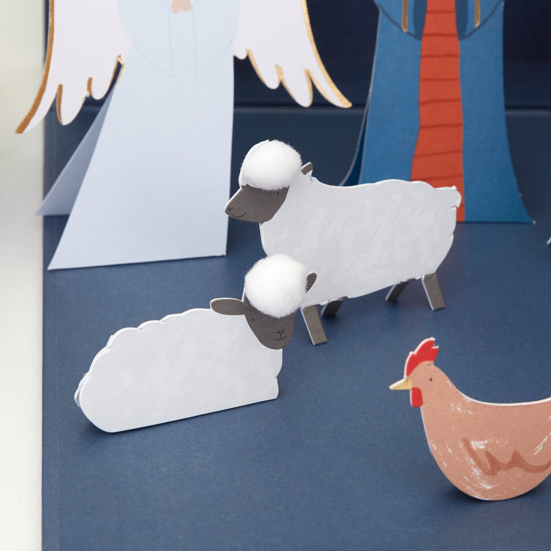 Create the nativity scene with this amazing advent calendar.