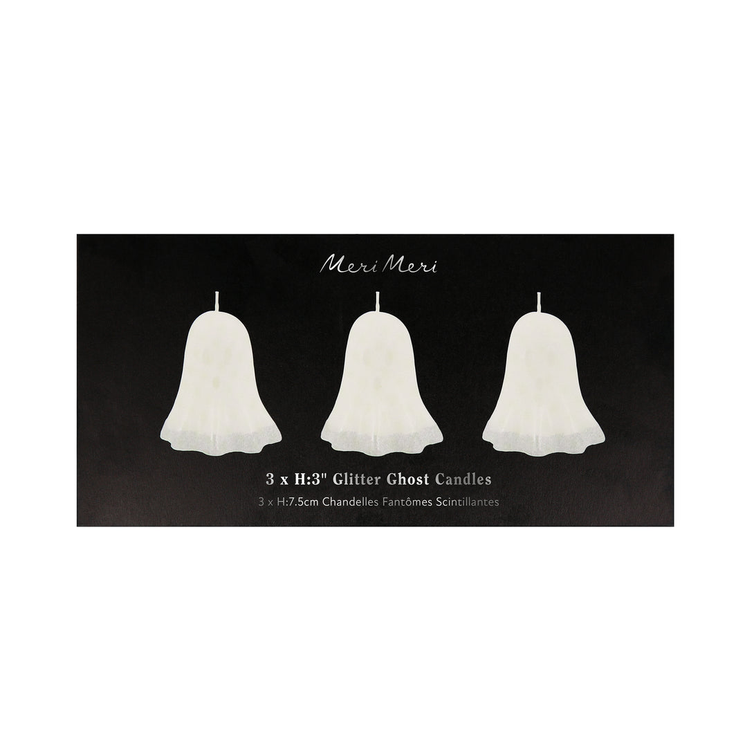 Our ghost candles make amazing Halloween party decorations, and make a great host gift too.