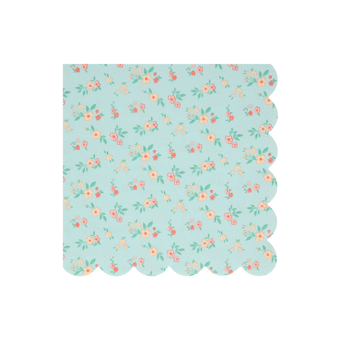 Our floral napkins, in a large size, are the ideal paper napkins for any special party or meal.