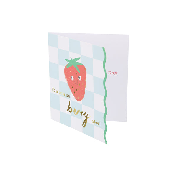 Our special Valentine's card set includes fruit-themed cards and erasers for a fun Valentine's gift. Image5