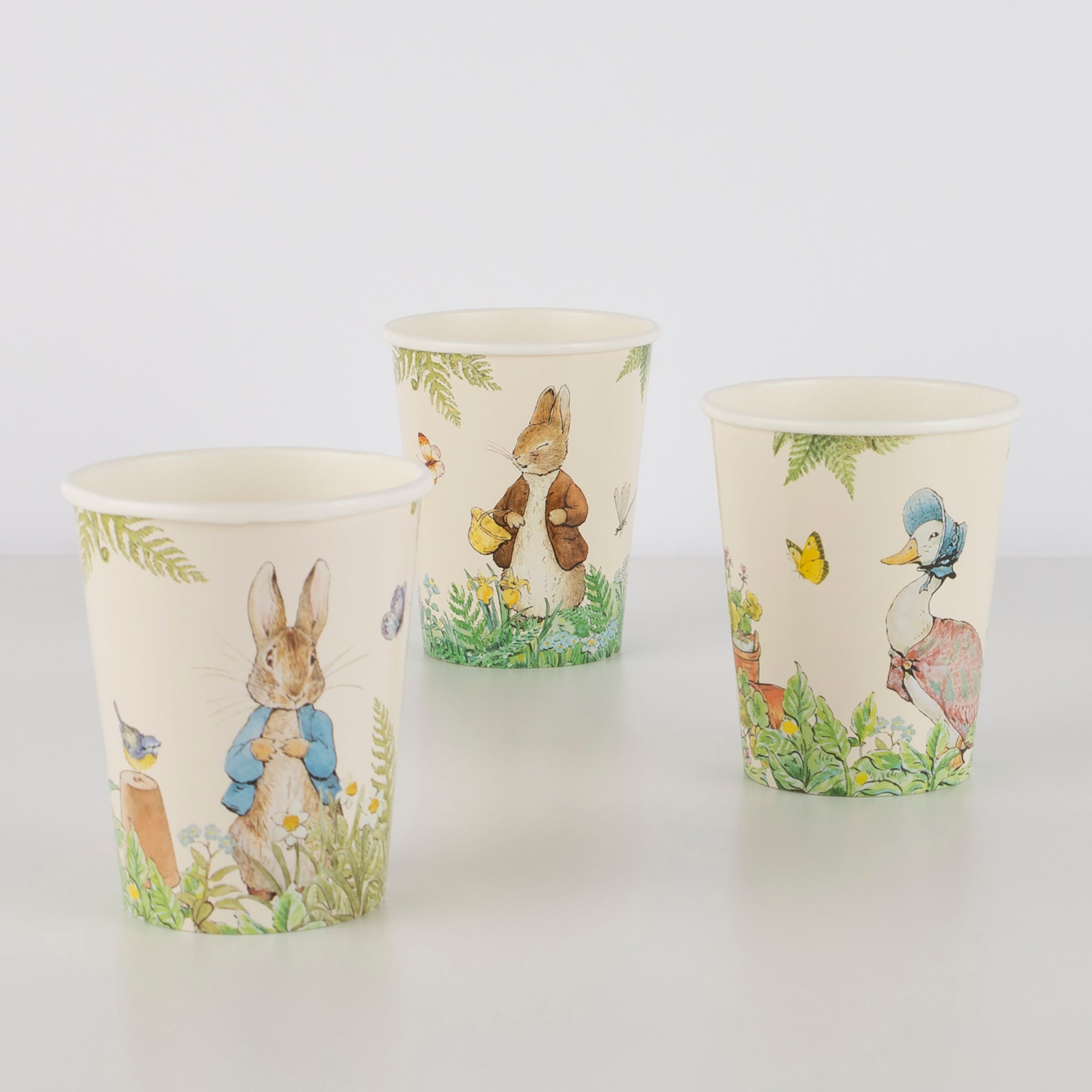 Our paper party cups are perfect for a Peter Rabbit party.
