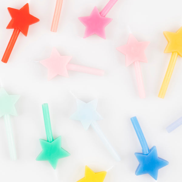 Use our mini star candles to add color and fun to cakes and cupcakes, idea for birthday cakes, baby showers and award celebrations. Image4