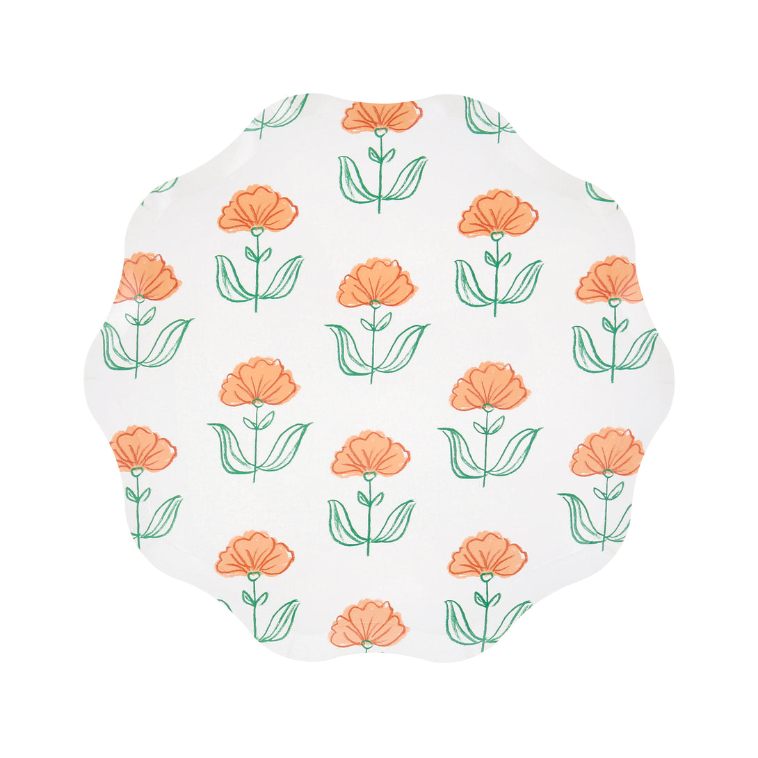 Flora Paper Side Plates – Meri Meri