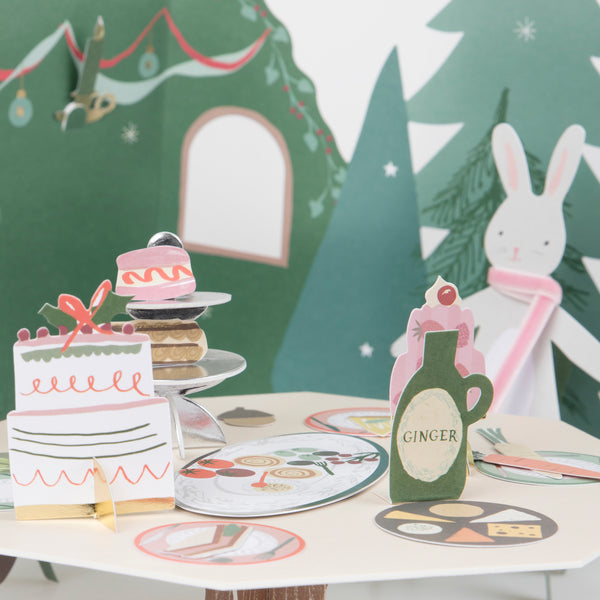Our paper advent calendar is an interactive animal tea party, with lots of charming 3D details. Image4