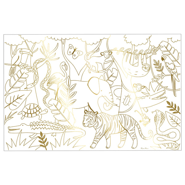 Jungle Coloring Posters Image3