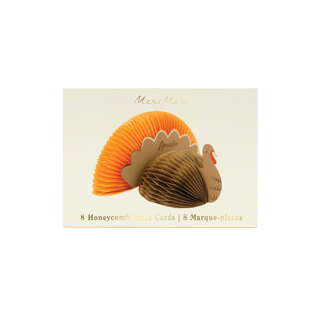 If you want turkey decorations for Thanksgiving table decoration ideas or then you'll love our turkey cards.