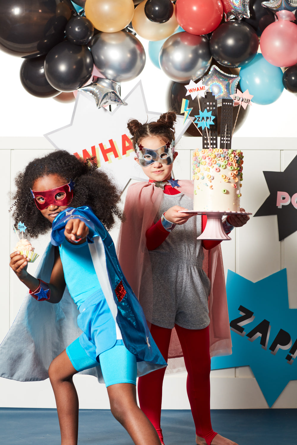 Complete The Superhero Party!