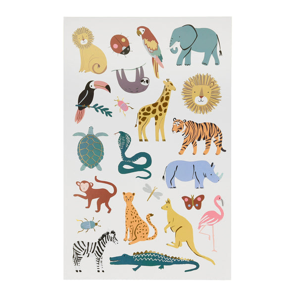 Our temporary tattoos for kids include animal designs that make cute tattoos. Image2