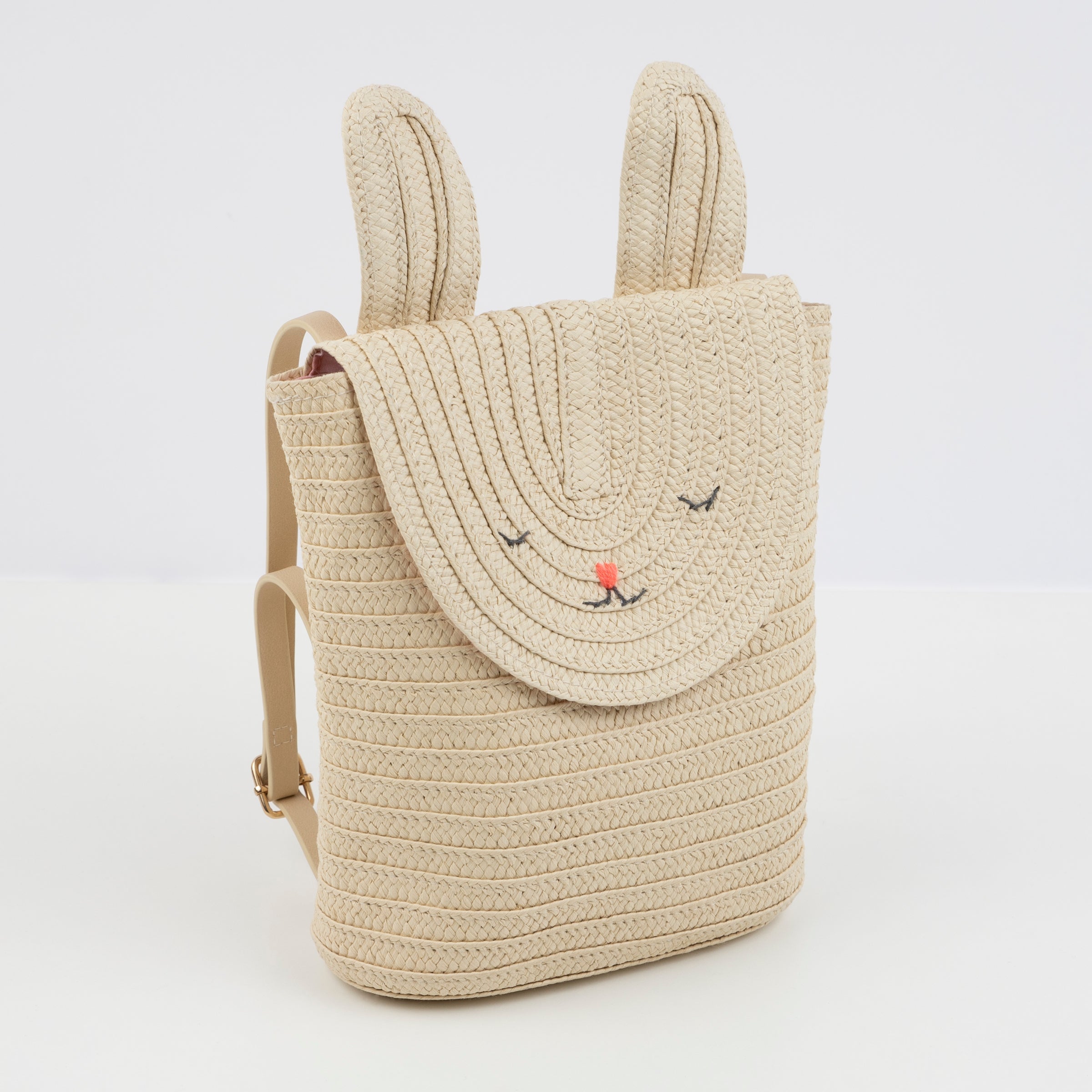 Meri Meri - Woven Straw Bunny Bag