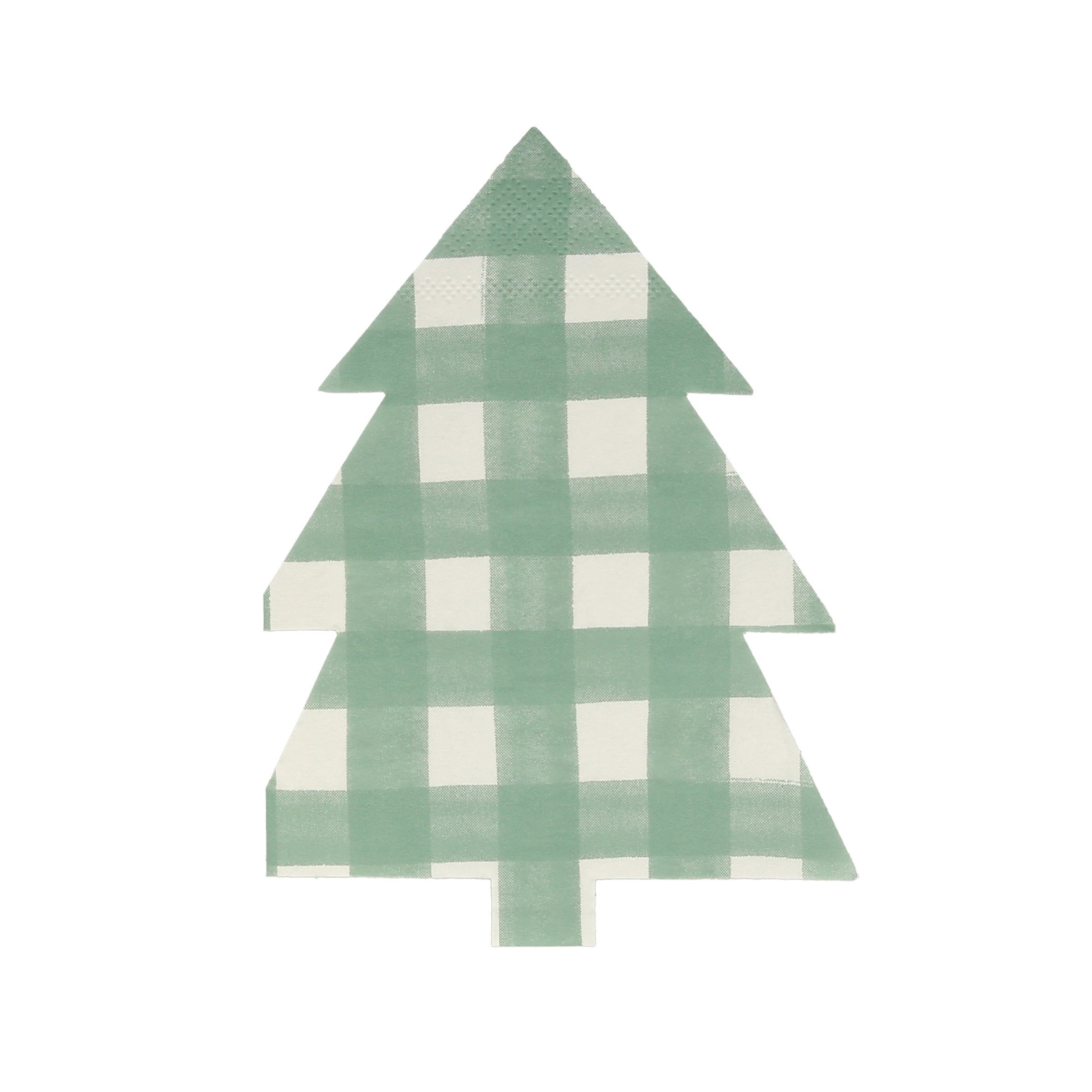 Don't forget to include our gorgeous gingham napkins in your Christmas party supplies.