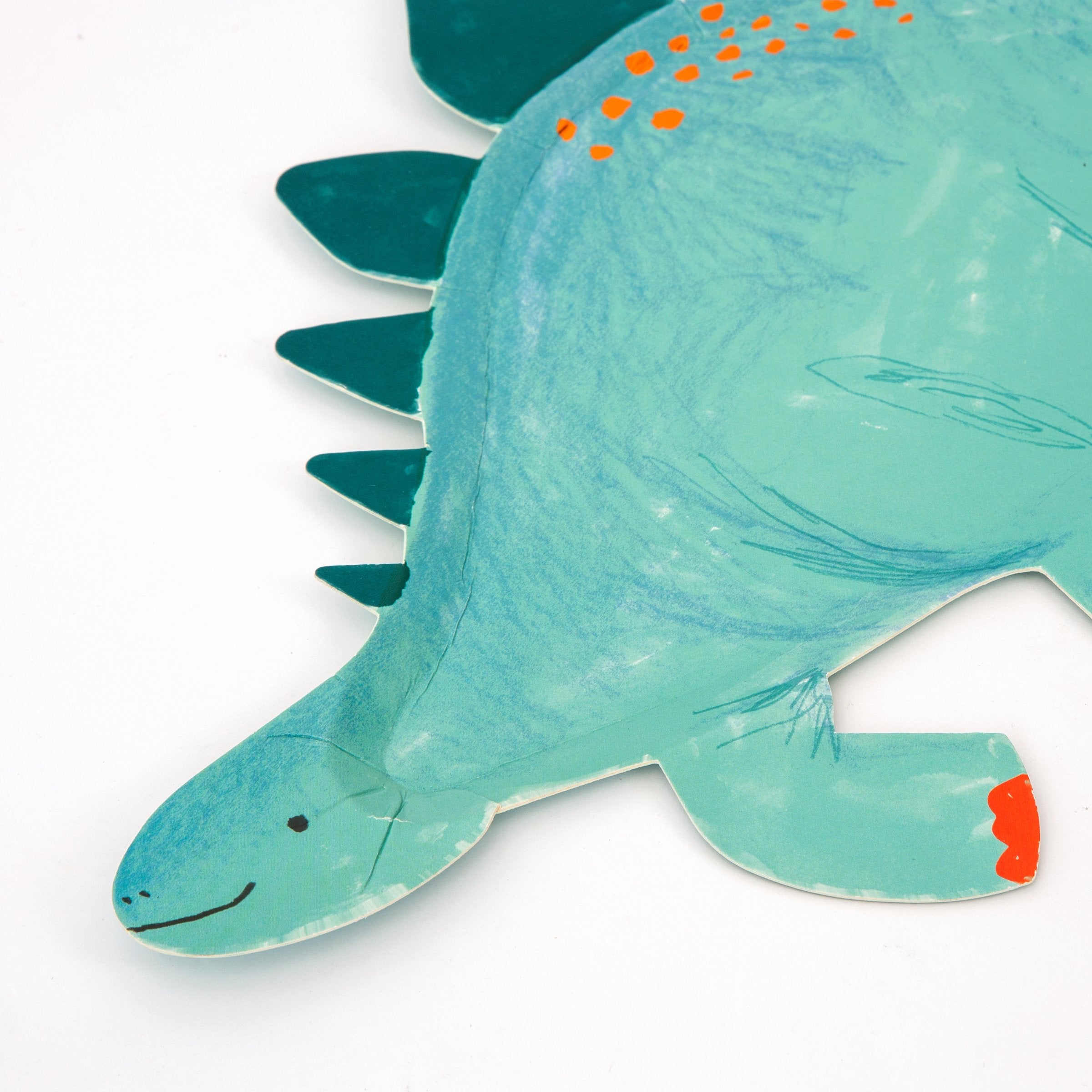Our stegosaurus platters are perfect to add to your dinosaur party supplies.