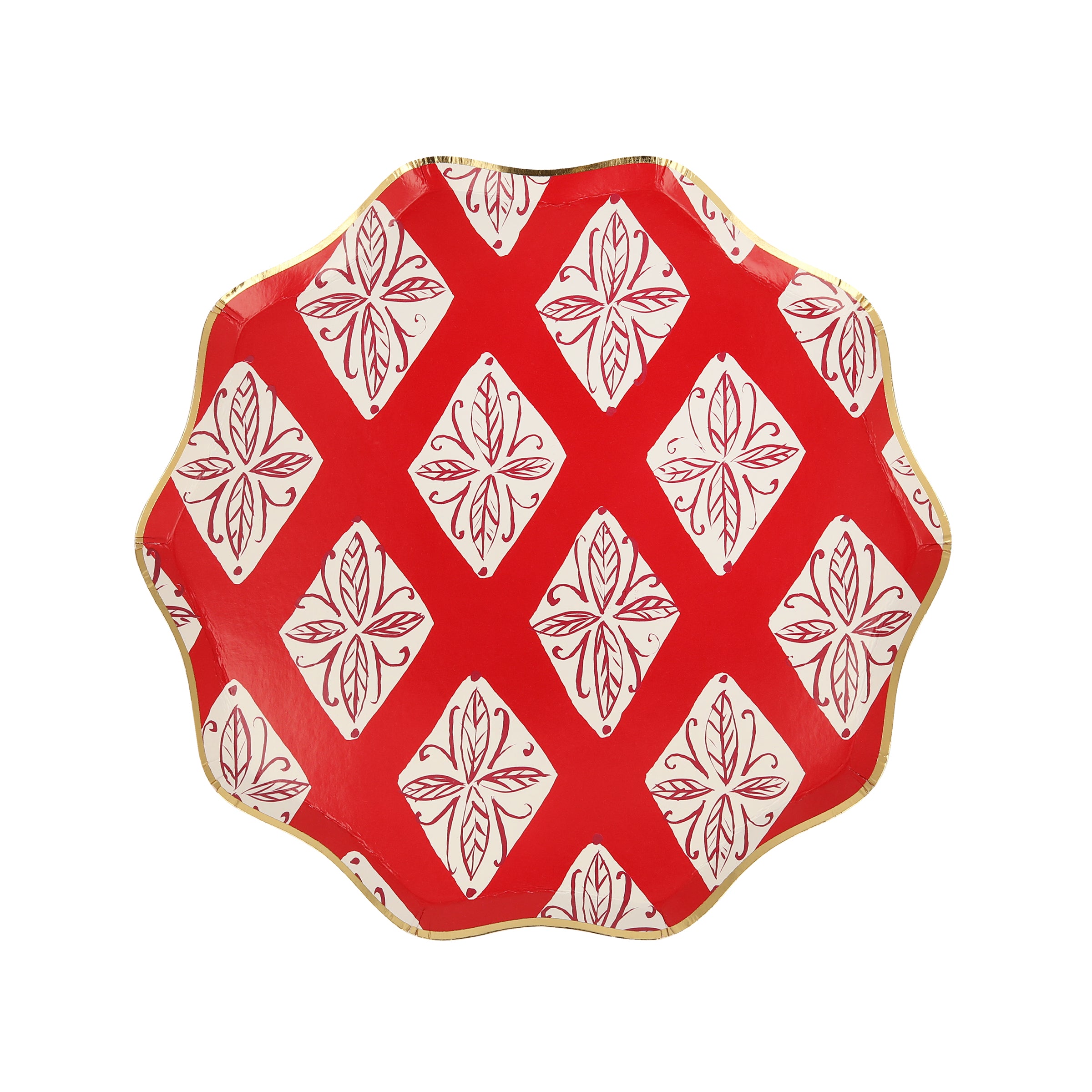 Our party plates, with their vintage plate design, are perfect to add to your Christmas party supplies.