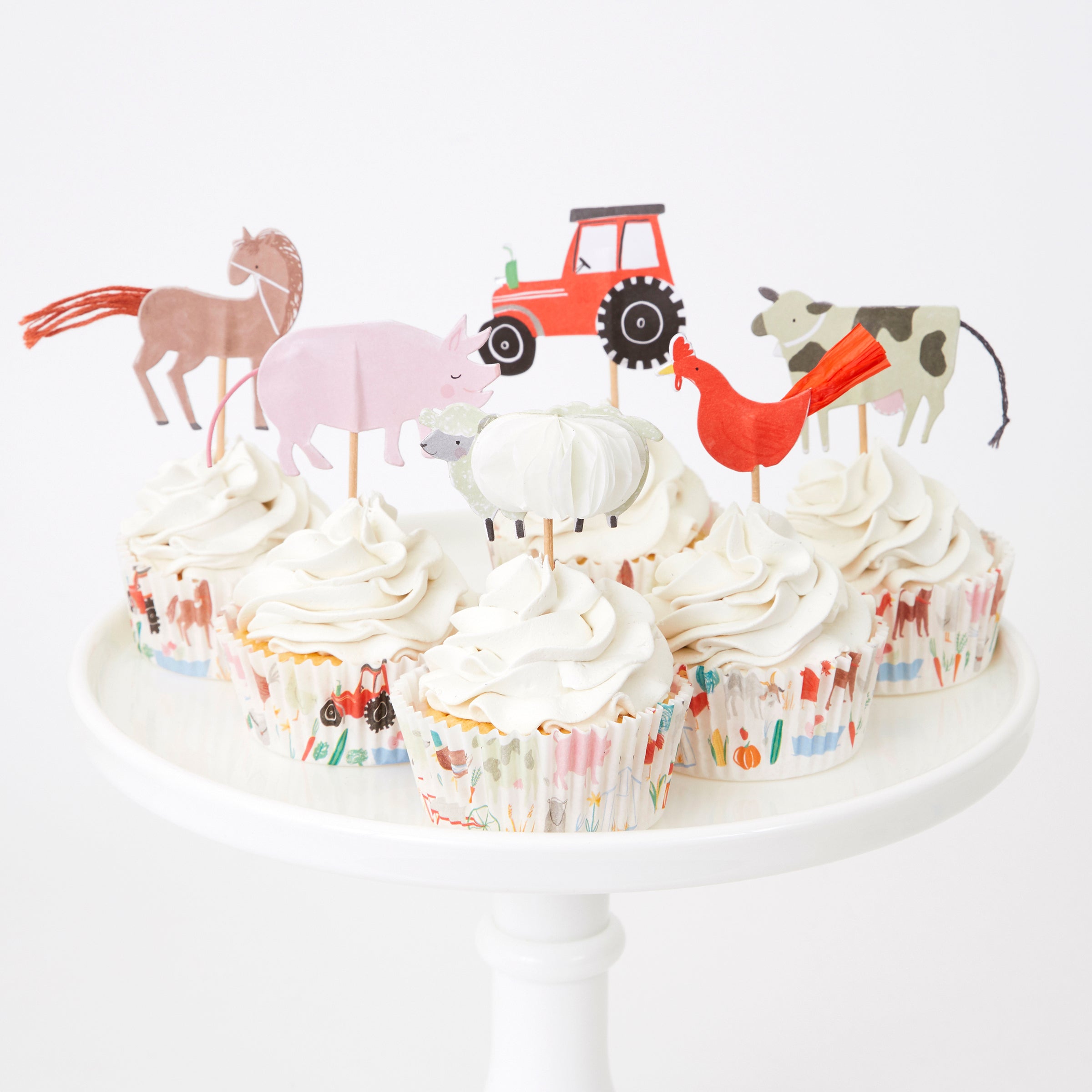 Farm Party Cupcakes – Meri Meri