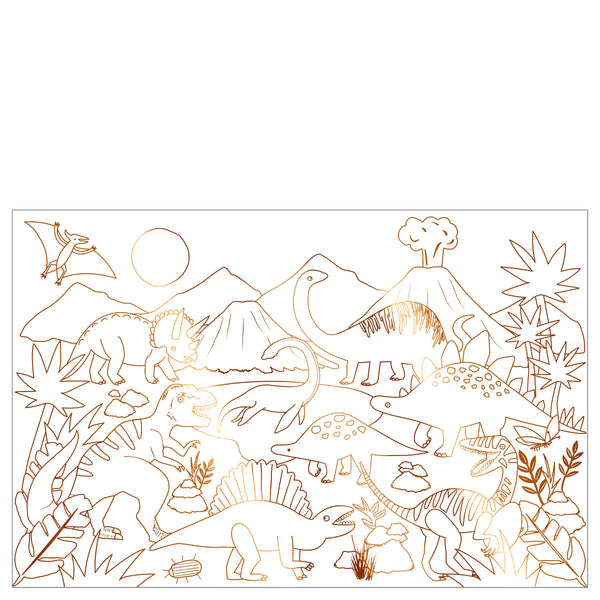 Kids who love dinosaur craft activities will adore our coloring posters, with dinosaur designs, for hours of fun. Image4