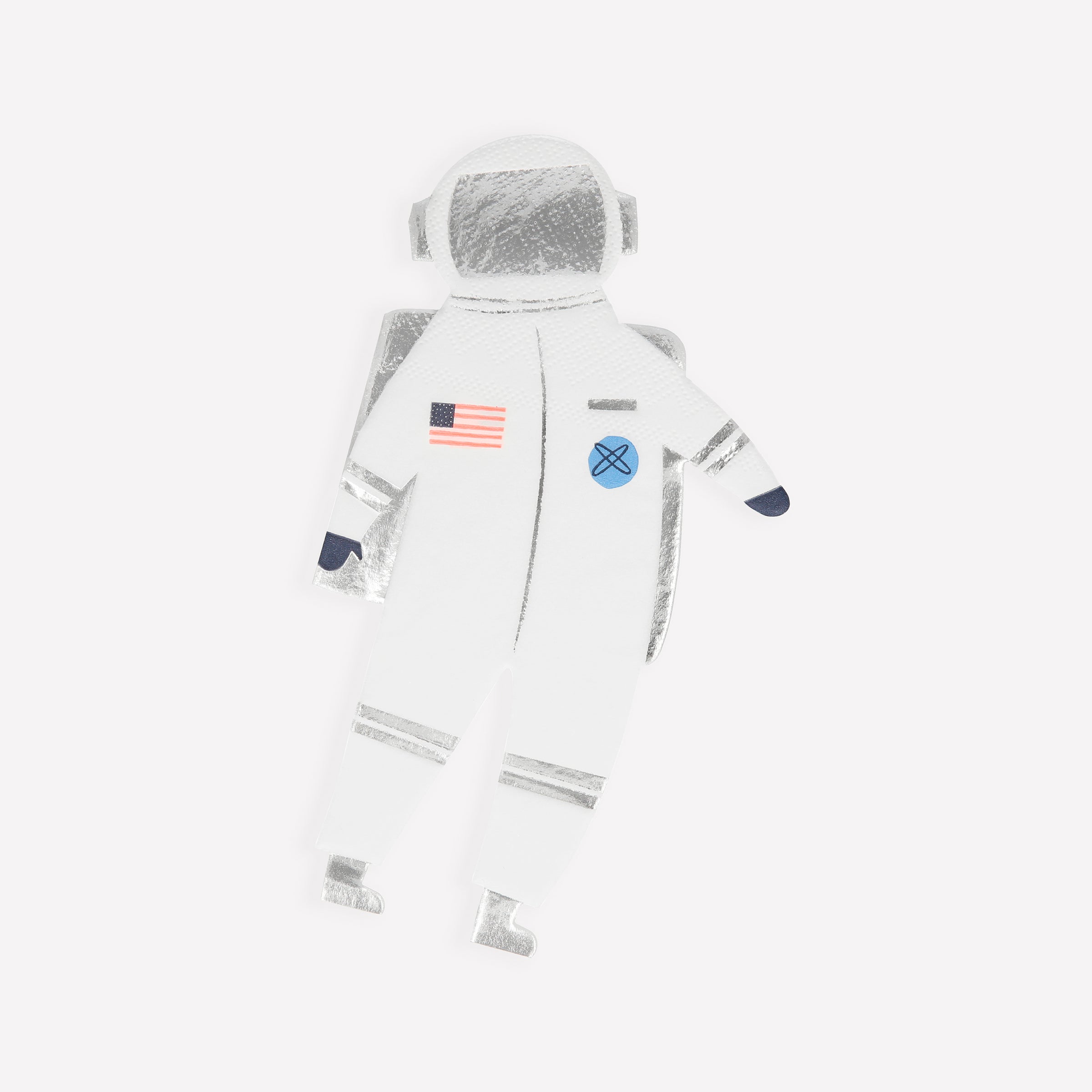 Make a kids birthday party look amazing with our spaceman napkins, the perfect party napkins for kids who love space.