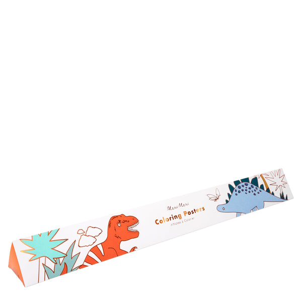 Kids who love dinosaur craft activities will adore our coloring posters, with dinosaur designs, for hours of fun. Image2