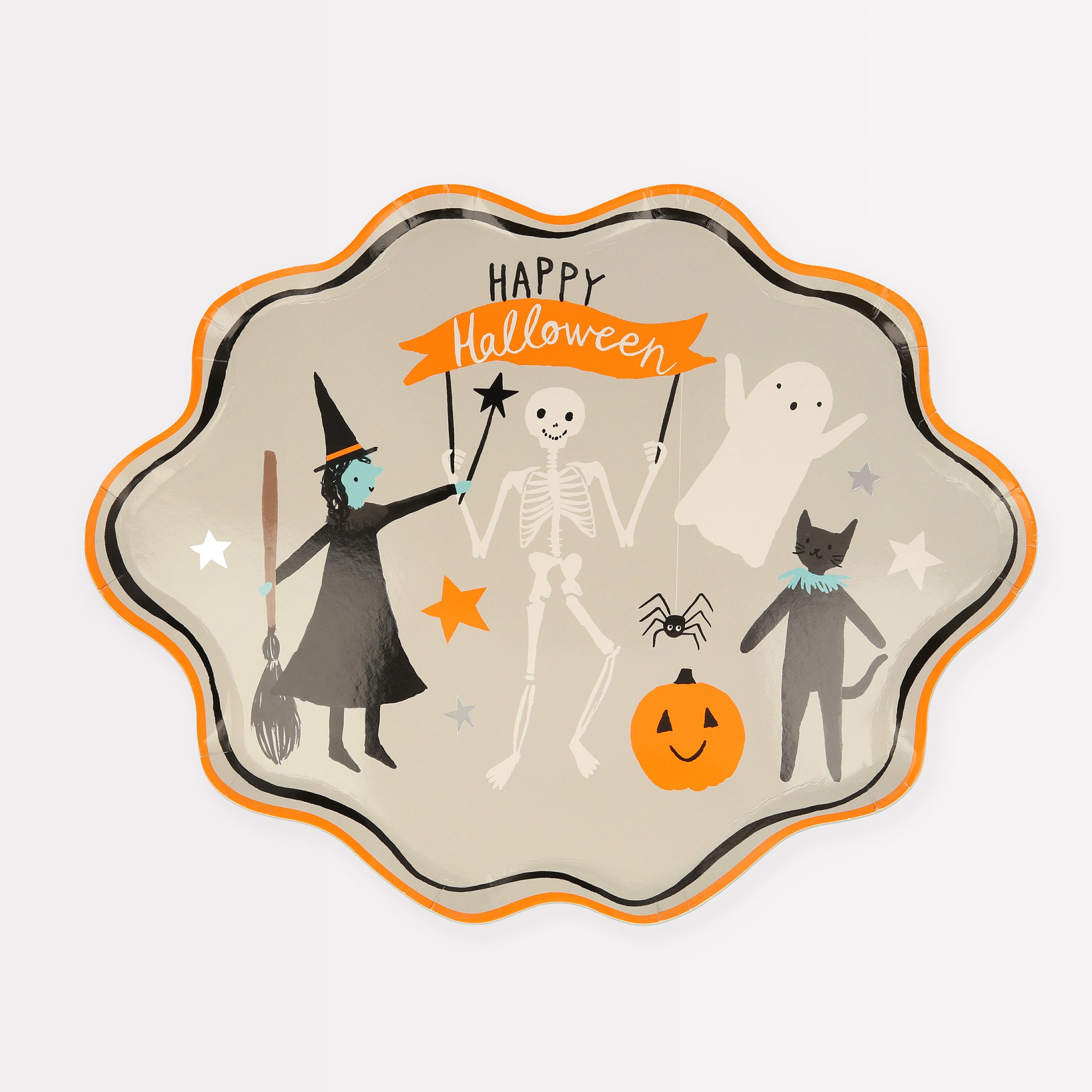 Cute Halloween Plates And Napkins Meri Meri 3-Pack Halloween