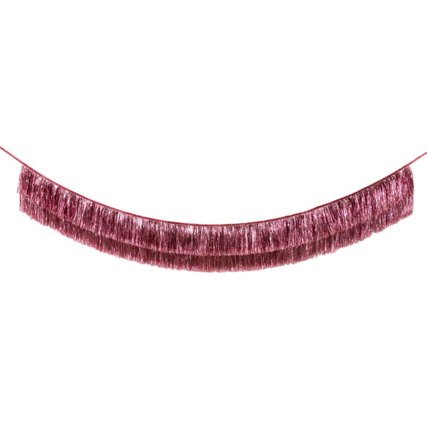 Our long tinsel garland is perfect to add a touch of shimmering pink to any party. Image3