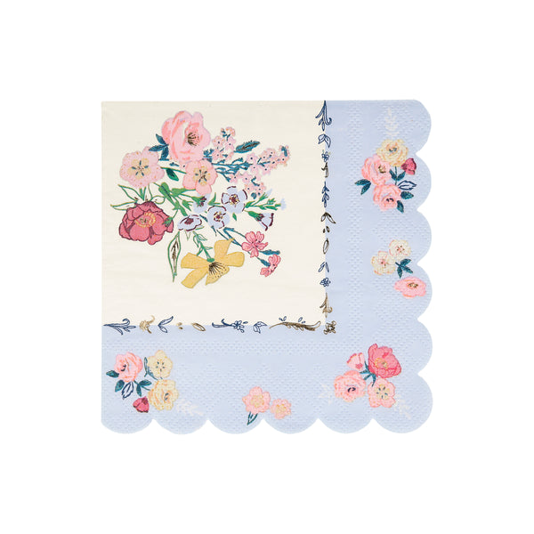 Our party napkins, with beautiful flowers, are ideal for a garden party or picnic. Image7