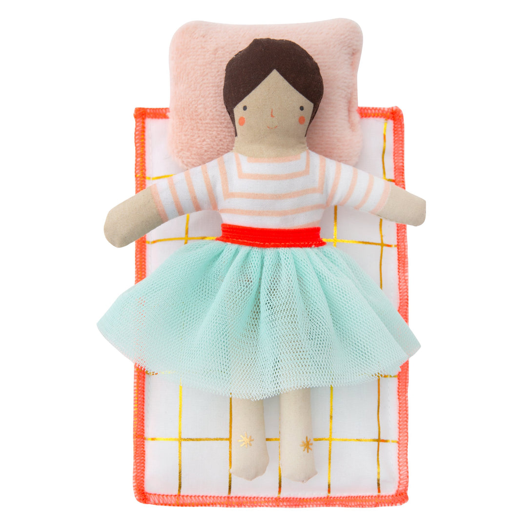 Lila Mini Suitcase Doll