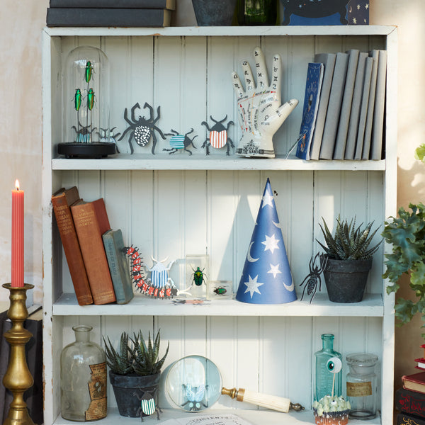 Our paper confetti, in the shape of creepy crawlies, is perfect to add to your Halloween party supplies or for a magic birthday party. Image2