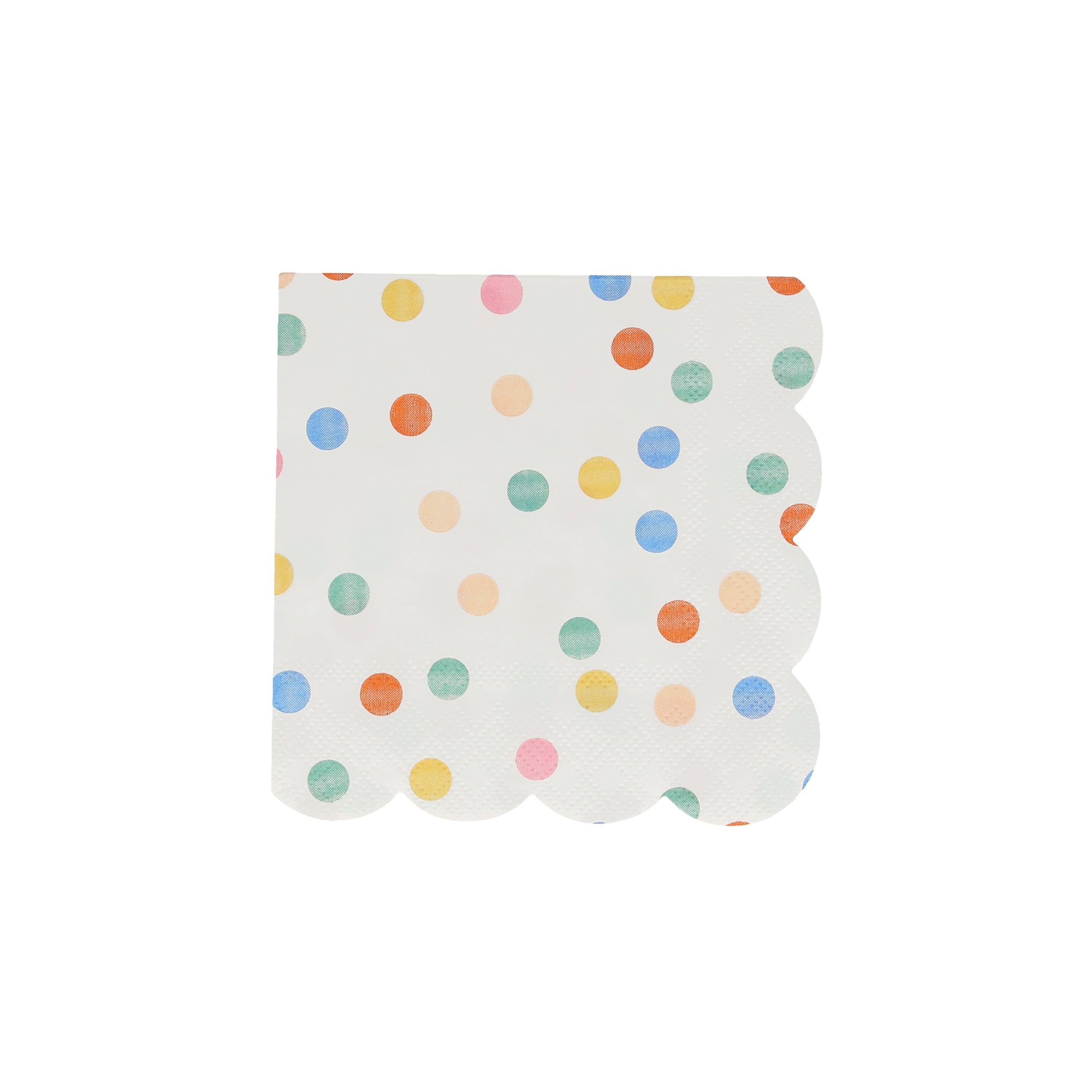 Our party napkins feature bright colors, perfect as party table decorations.