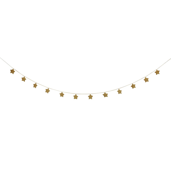 Gold Knitted Star Garland Image5
