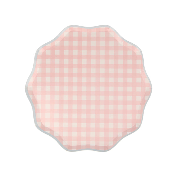 Our gingham plates come in four pastel shades, perfect for spring or summer parties. Image4