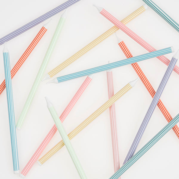 Our rainbow candles are perfect as birthday candles. Image4