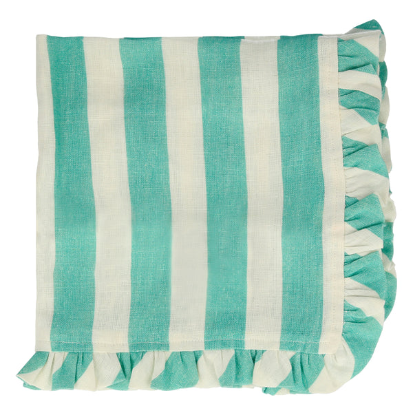 Stripe Ruffle Fabric Napkins Image6