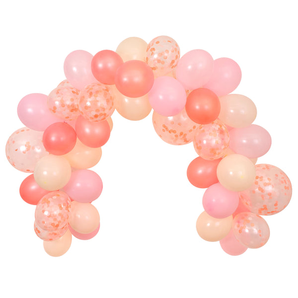 Pink Balloon & Streamer Garland Image3