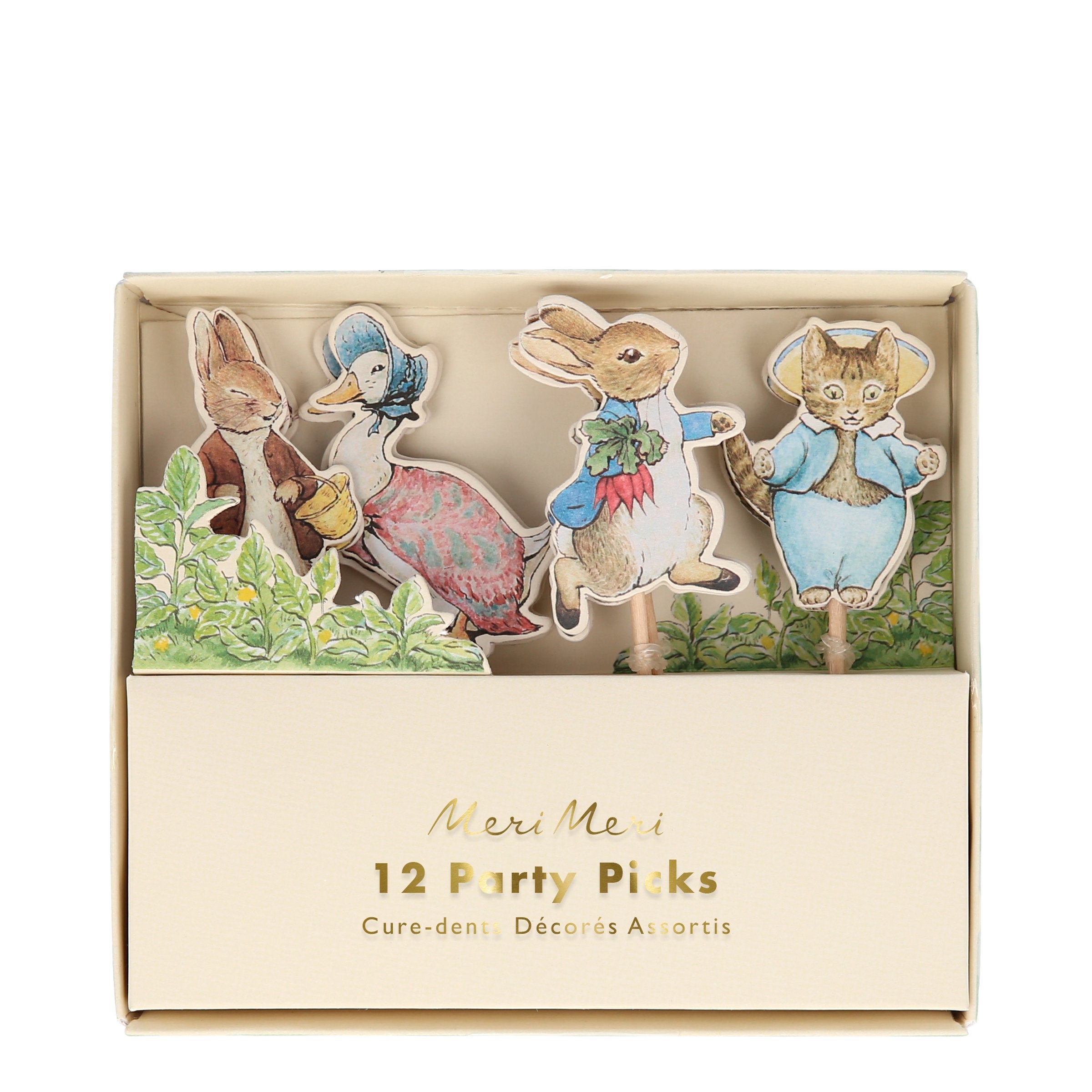 Meri Meri - Peter Rabbit & Friends Dinner Plates