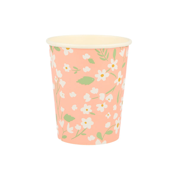 Make your party table look amazing with our pretty party cups, crafted from paper with a floral design. Image7