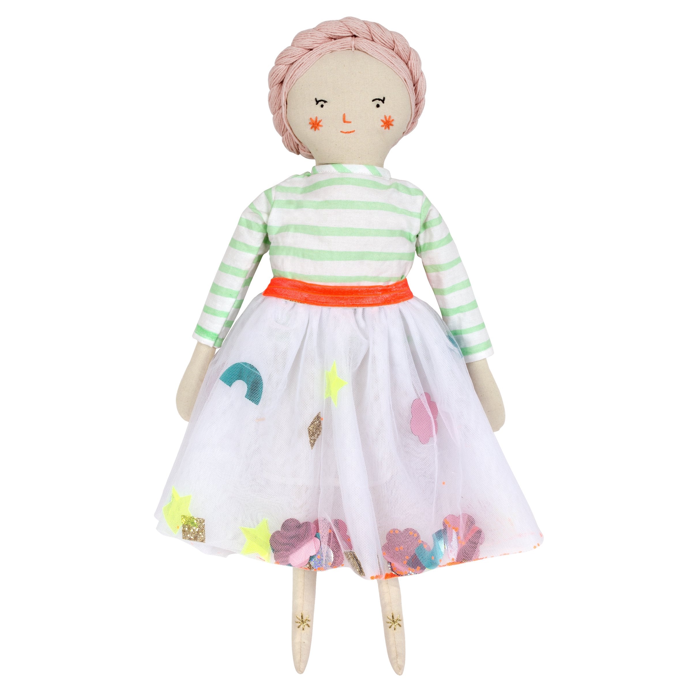 Our combination of a beautiful cotton doll and 2 suitcases for kids makes a fabulous birthday gift for kids