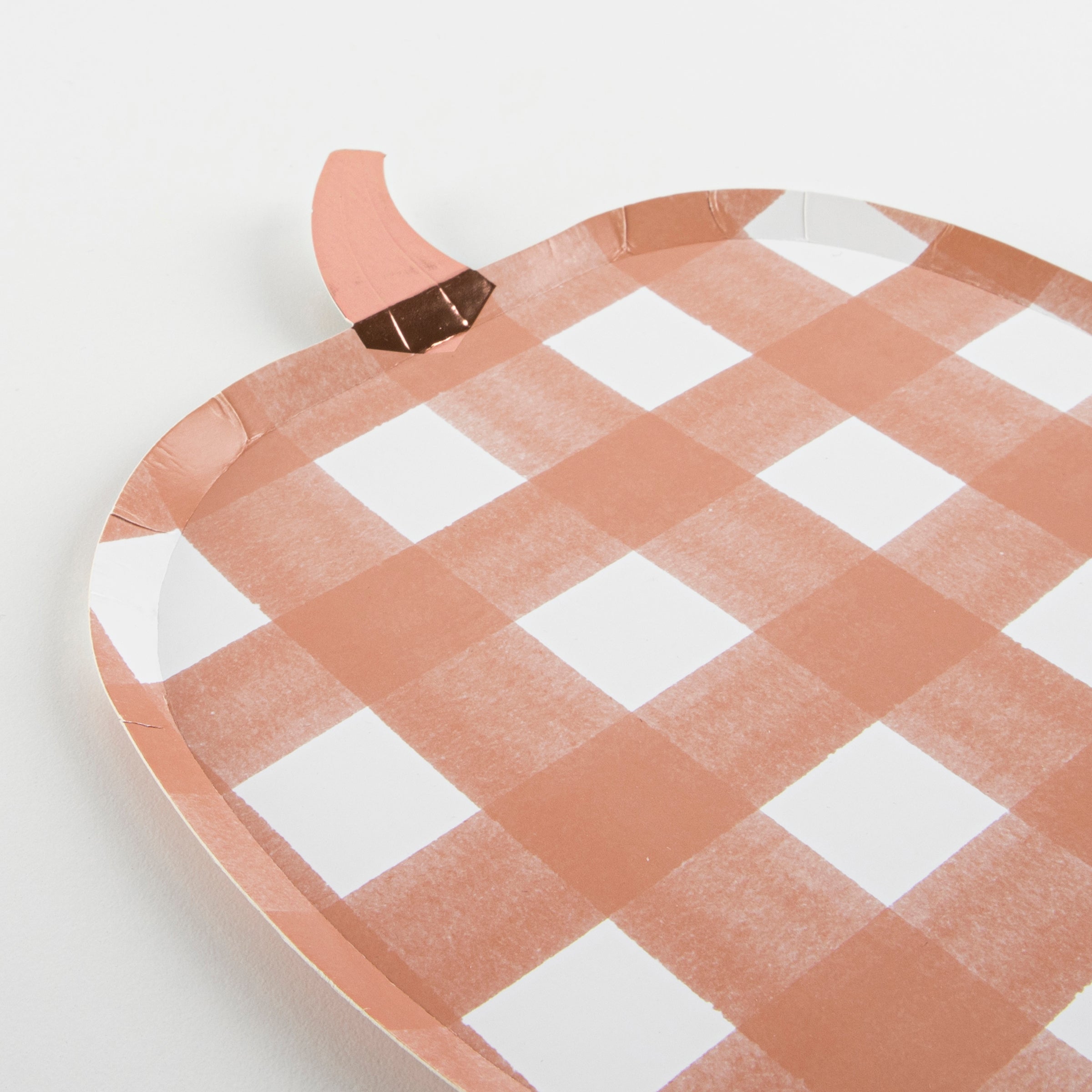 Gingham Thanksgiving Table Party Set
