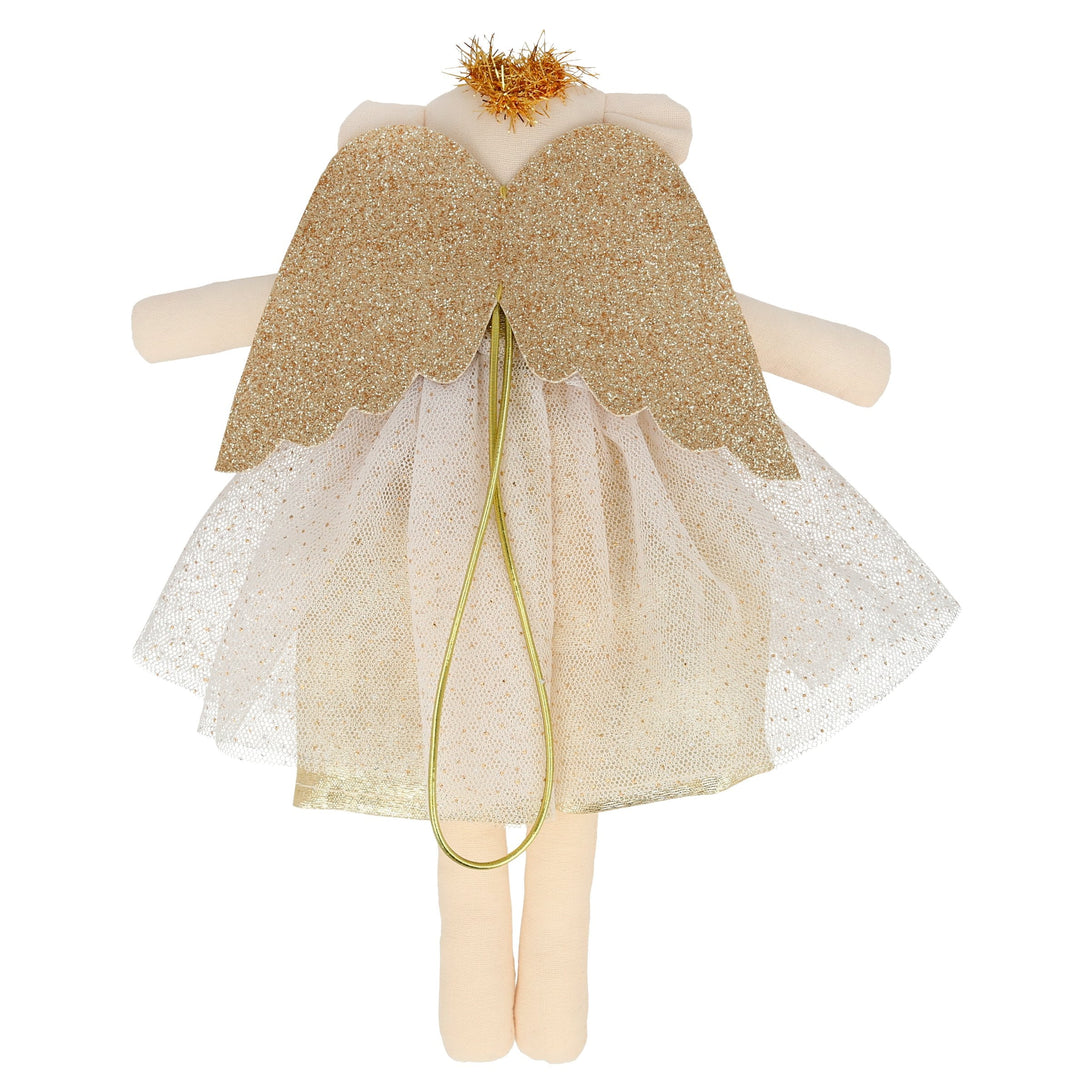 Gold Angel Mouse Tree Topper