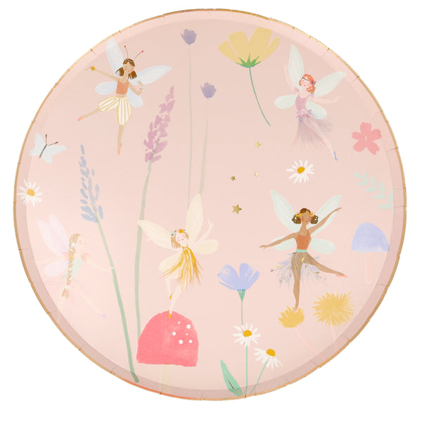 Our fairy birthday party collection includes a beautiful fairy party decoration and fairy themed tableware. Image5
