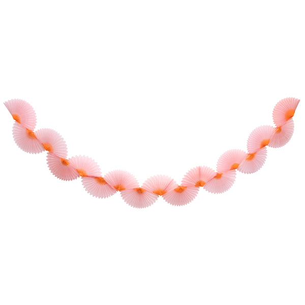 Pink Honeycomb Fan Garland Image5