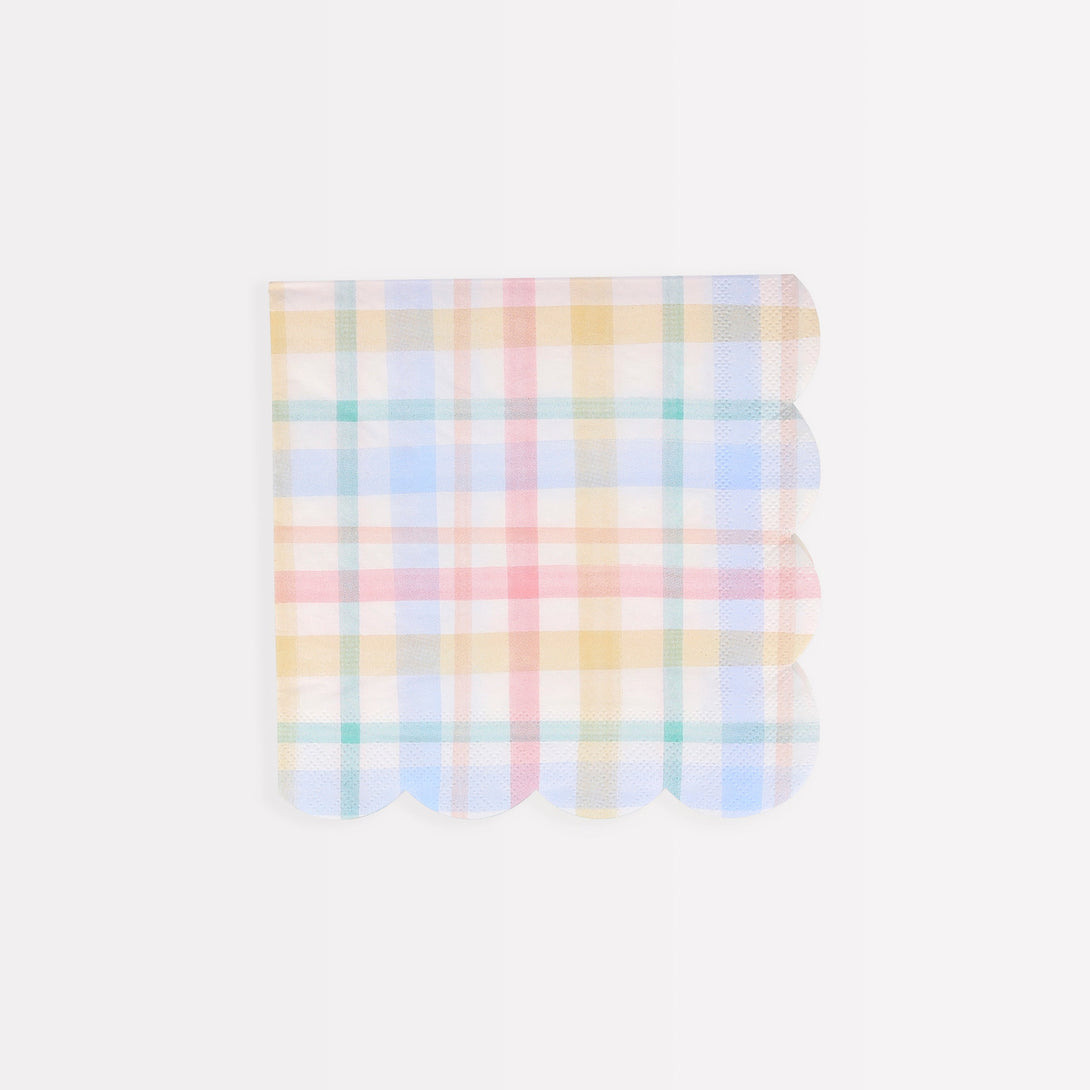 Our soft muted party napkins are ideal for kids birthday party ideas.
