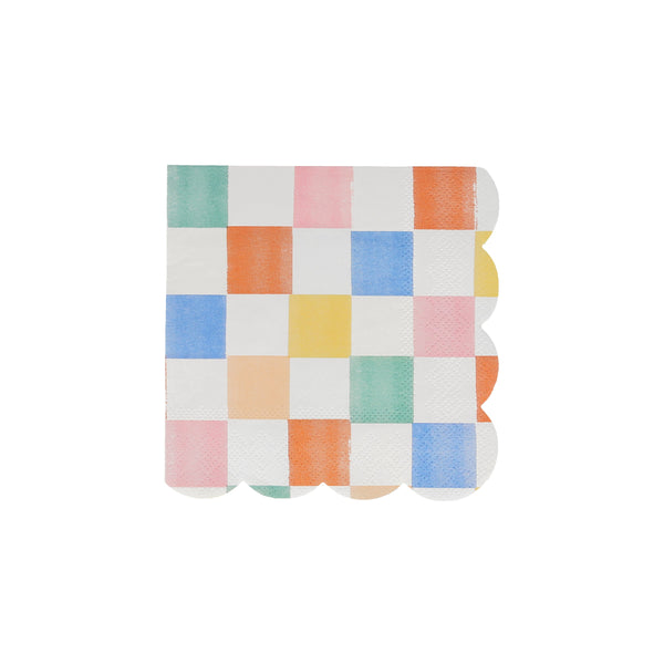 Our party napkins feature bright colors, perfect as party table decorations. Image6