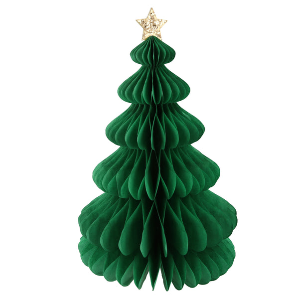 Our honeycomb Christmas table decorations include Christmas trees, Santa, reindeer and a snowman. Image8