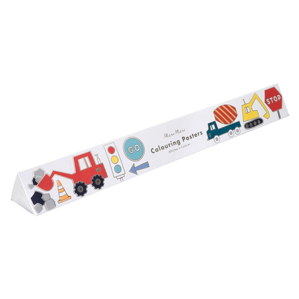 Construction Coloring Posters Image4