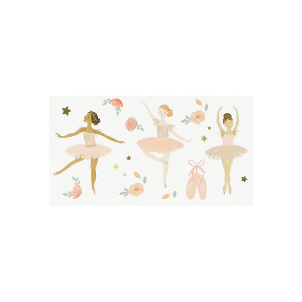 Our temporary tattoos feature ballet dancers for a fabulous decoration. Image2
