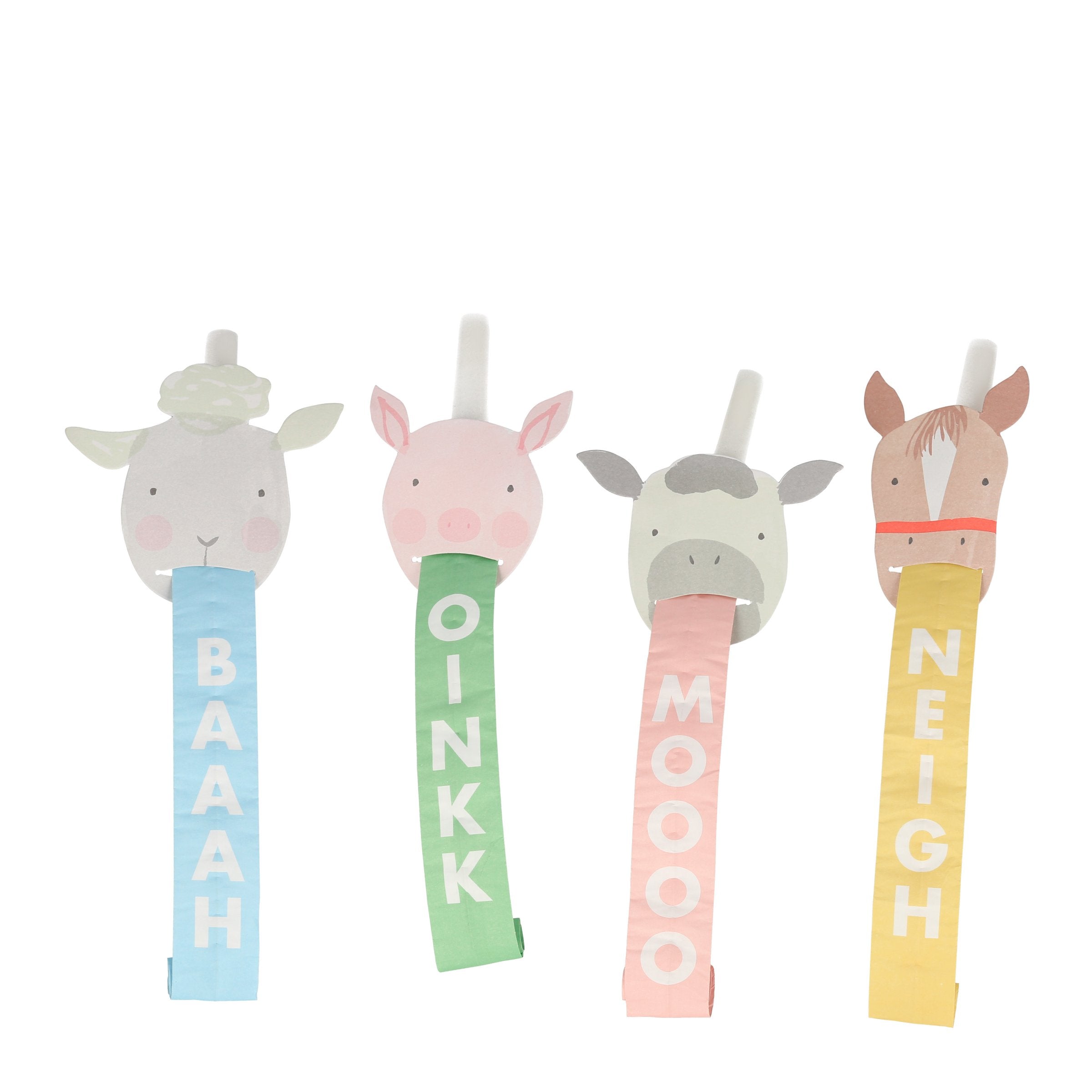 Add fun to your farm party with our blowers, they're perfect as party favors or party bag toys.