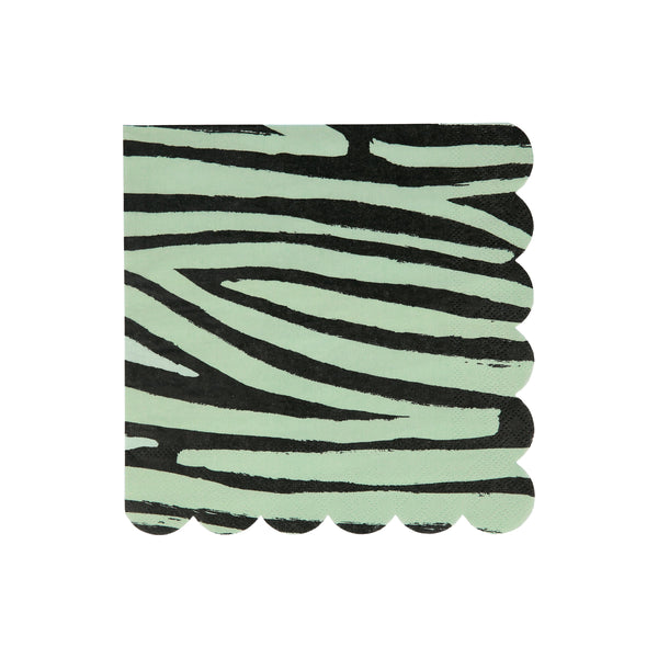 Our large paper napkins, with animal print designs, are ideal for a safari party. Image5